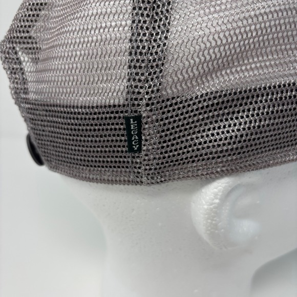 Montauk NY SnapBack Trucker Cap Mesh Back Teal Legacy - Picture 4 of 6